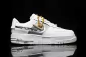 chaussures casual femme air force 1 pixel nike mist flower